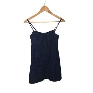 Lilly Pulitzer Mini Dress Women's Size 0 Navy Cotton Blend